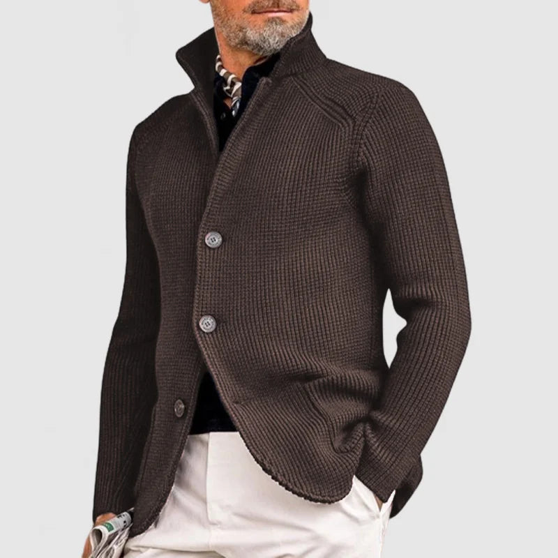EDDIE – TIMELESS KNIT BUTTON CARDIGAN