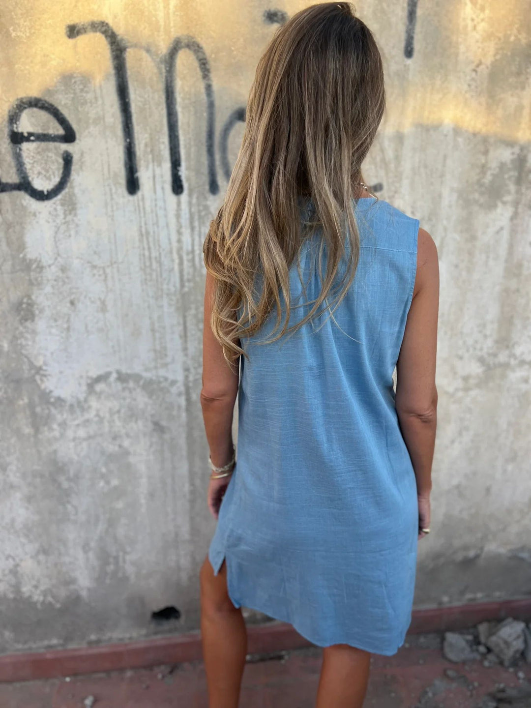 Macy - Comfy Cotton and Linen Summer Dress