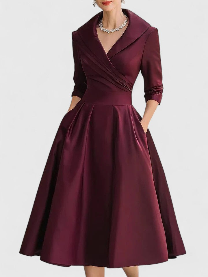 THALIORA – ELEGANT MIDI DRESS