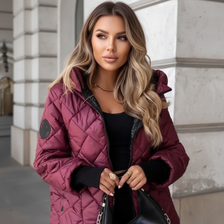 ANAHERA – QUILTED PUFFER JACKET WITH HOOD