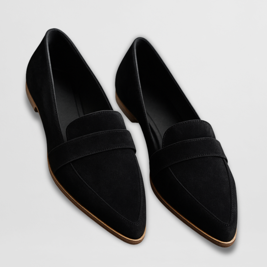 Claire - Soft Suede Loafers