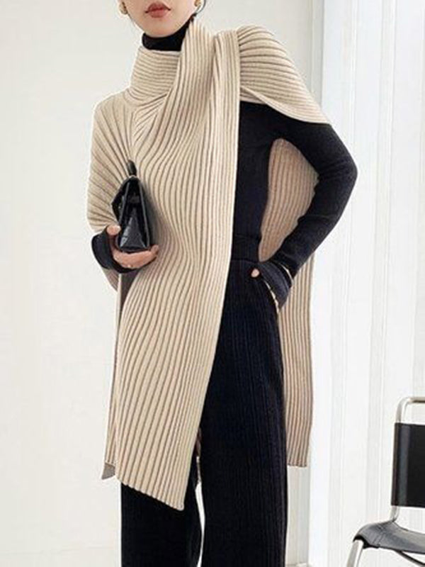 Kendall - Draped Knit Sweater