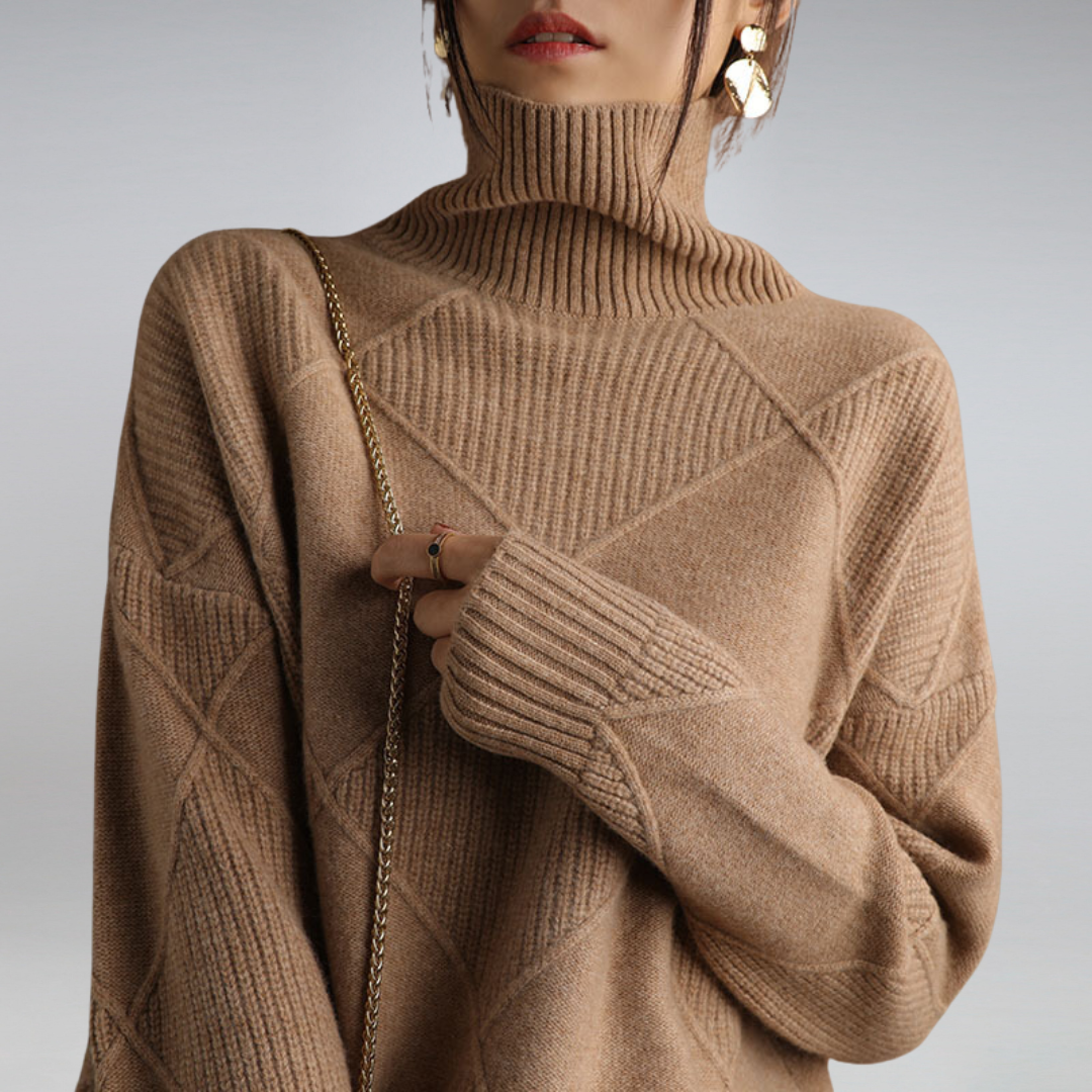 Adelia - CHIC TURTLENECK SWEATER