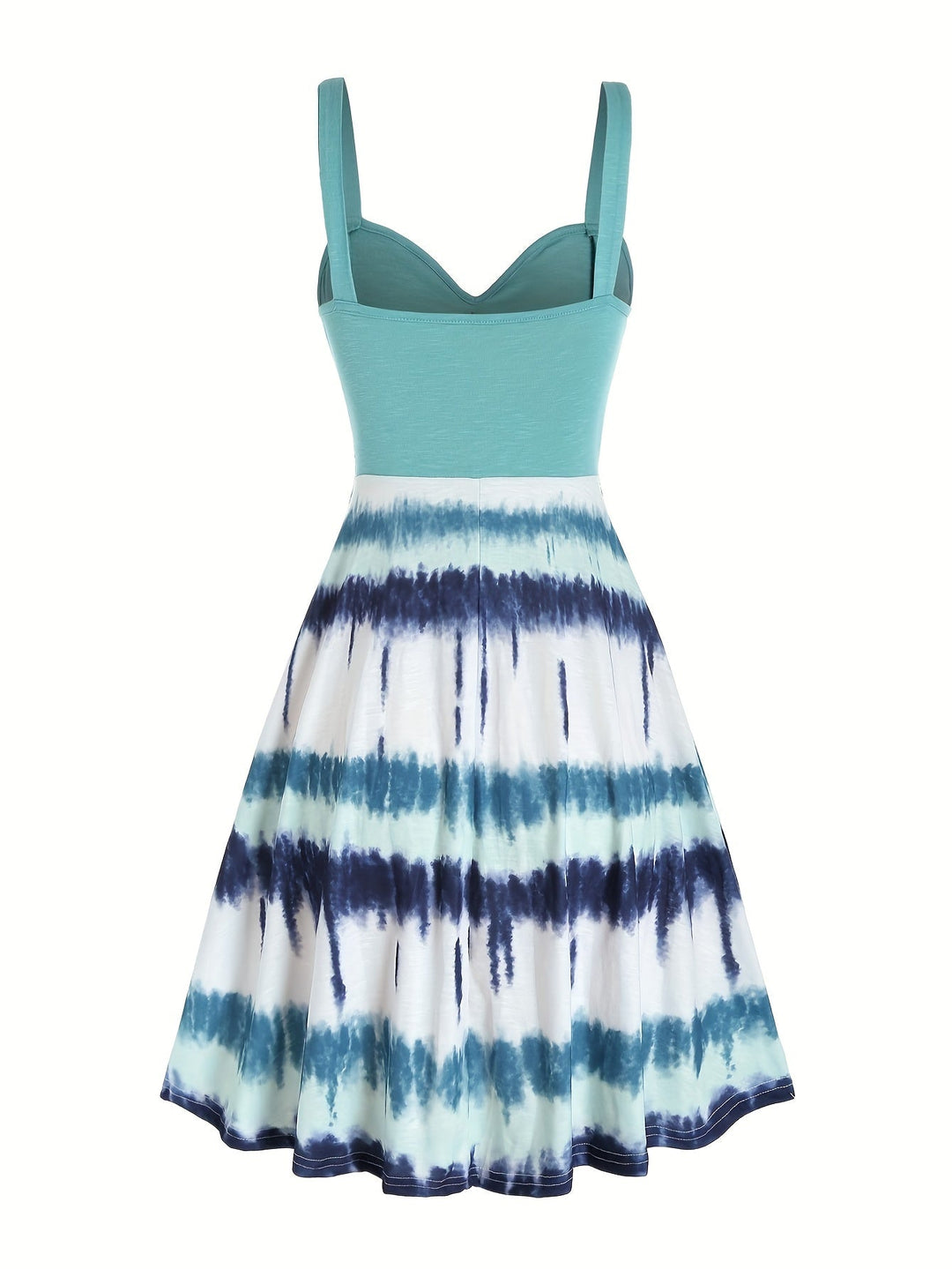 Gisele - Comfortable Tie-Dye Sleeveless Summer Dress