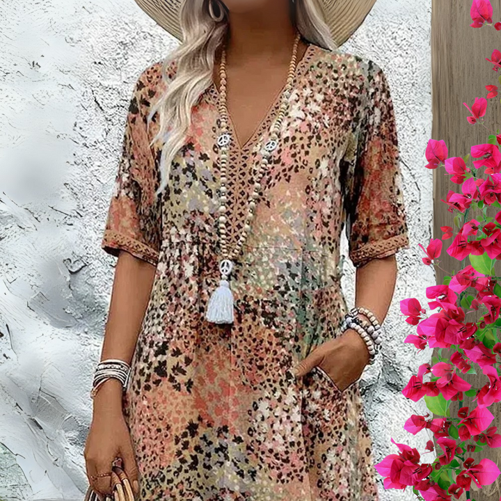 Vanessa - Flowing Boho Dress