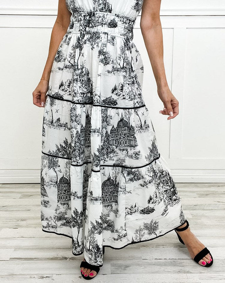 Eliza - Classic Toile Maxi