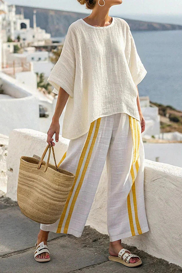 EVALINA – TIMELESS STRIPE SET