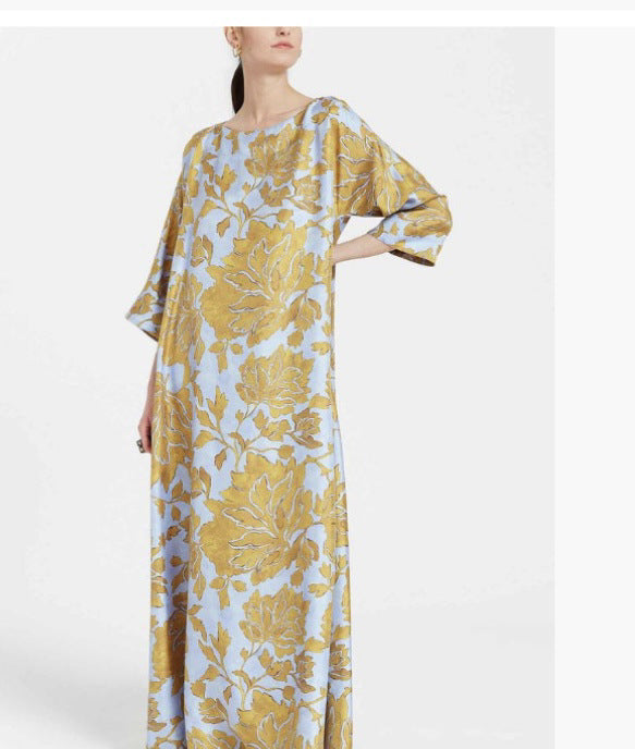 ZEVELYNE – FLORAL PRINTED MIDI DRESS