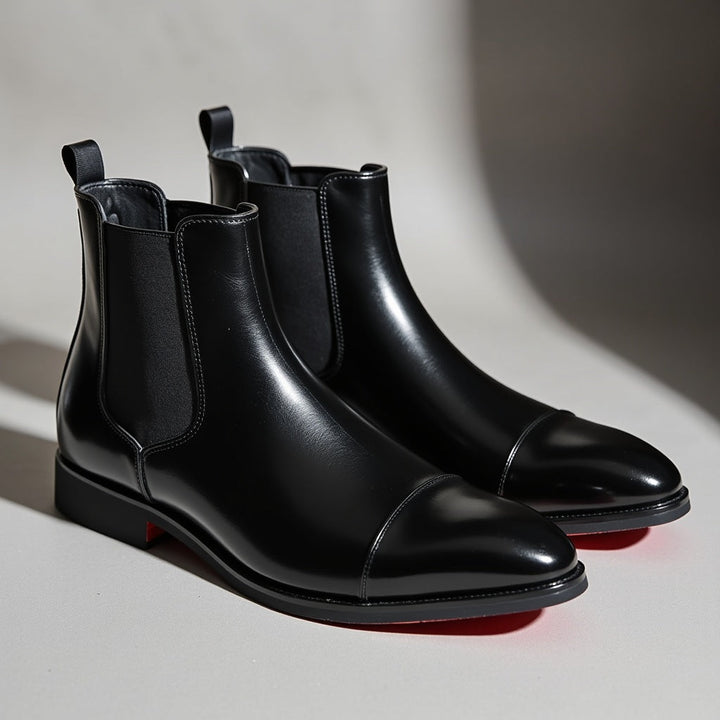 Giovanni Rossi Leather Chelsea Boots