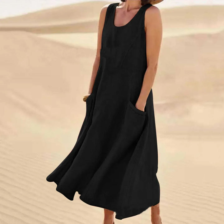LYSARA – SUMMER LINEN DRESS