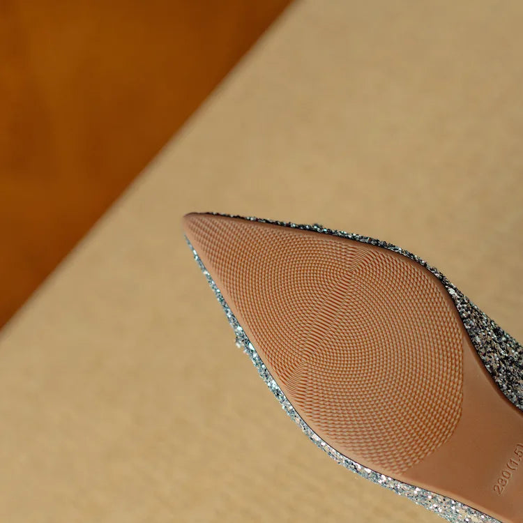 Gloria - Glitter Heels