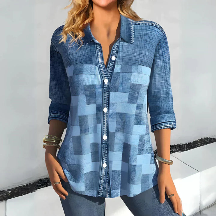 SURI – RELAXED FIT DENIM SHIRT