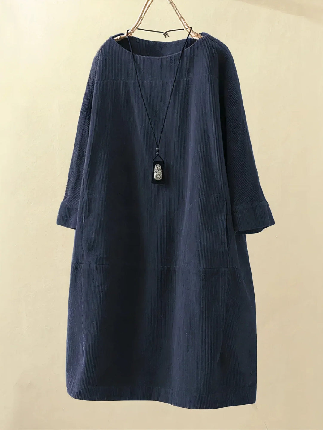 FAEZIRA – CORDUROY TUNIC DRESS
