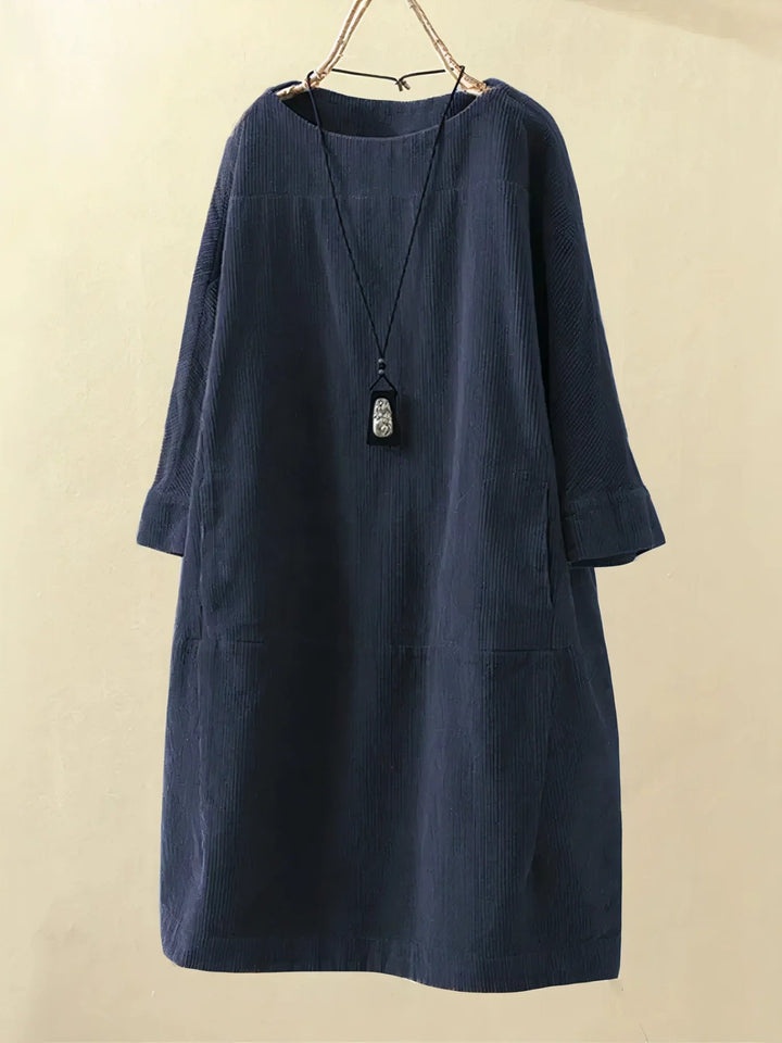 FAEZIRA – CORDUROY TUNIC DRESS