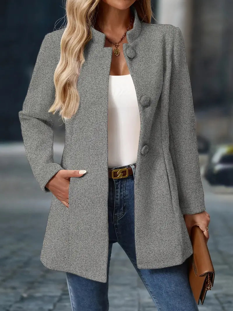 AMARA – FASHIONABLE SINGLE-BREASTED BLAZER