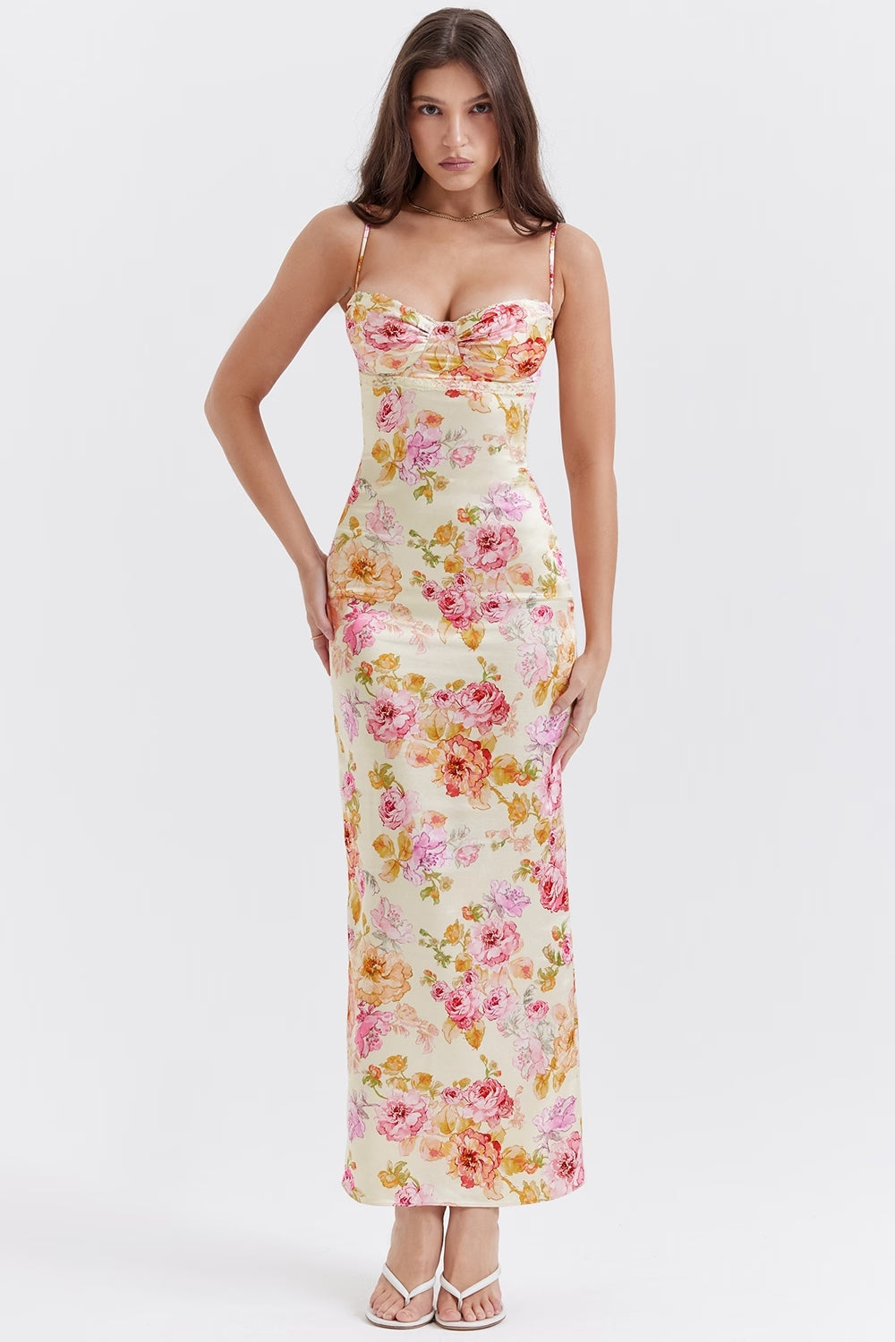 KATERI – ROMANTIC SPRING FLORAL DRESS