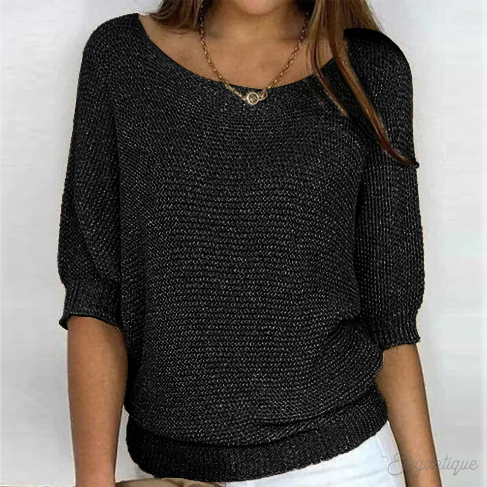 Natalie - Cozy Crew Neck Sweater